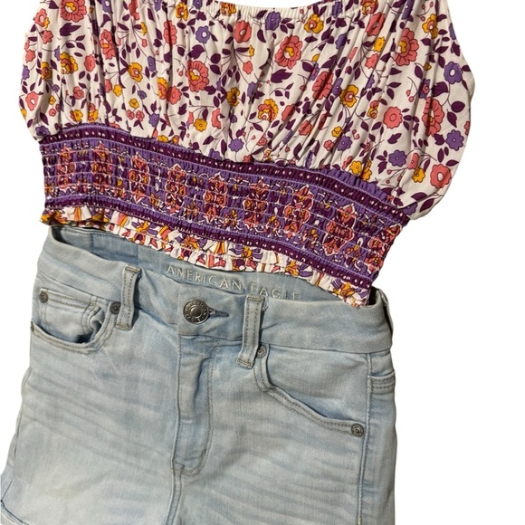 Sophie and Trey Womens 60s Style Flower Child Top Size Small - Picture 12 of 16